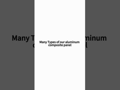 Aluminum veneer colors and cases