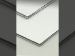 Customied Aluminum Composite Panel Anti Static 0.4CM Exterior Composite Facade