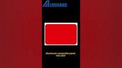 Aluminum composite panel decoration for restaurant front,sign-making installation