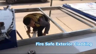 A2 Fire Resistant Cladding 4mm ACP