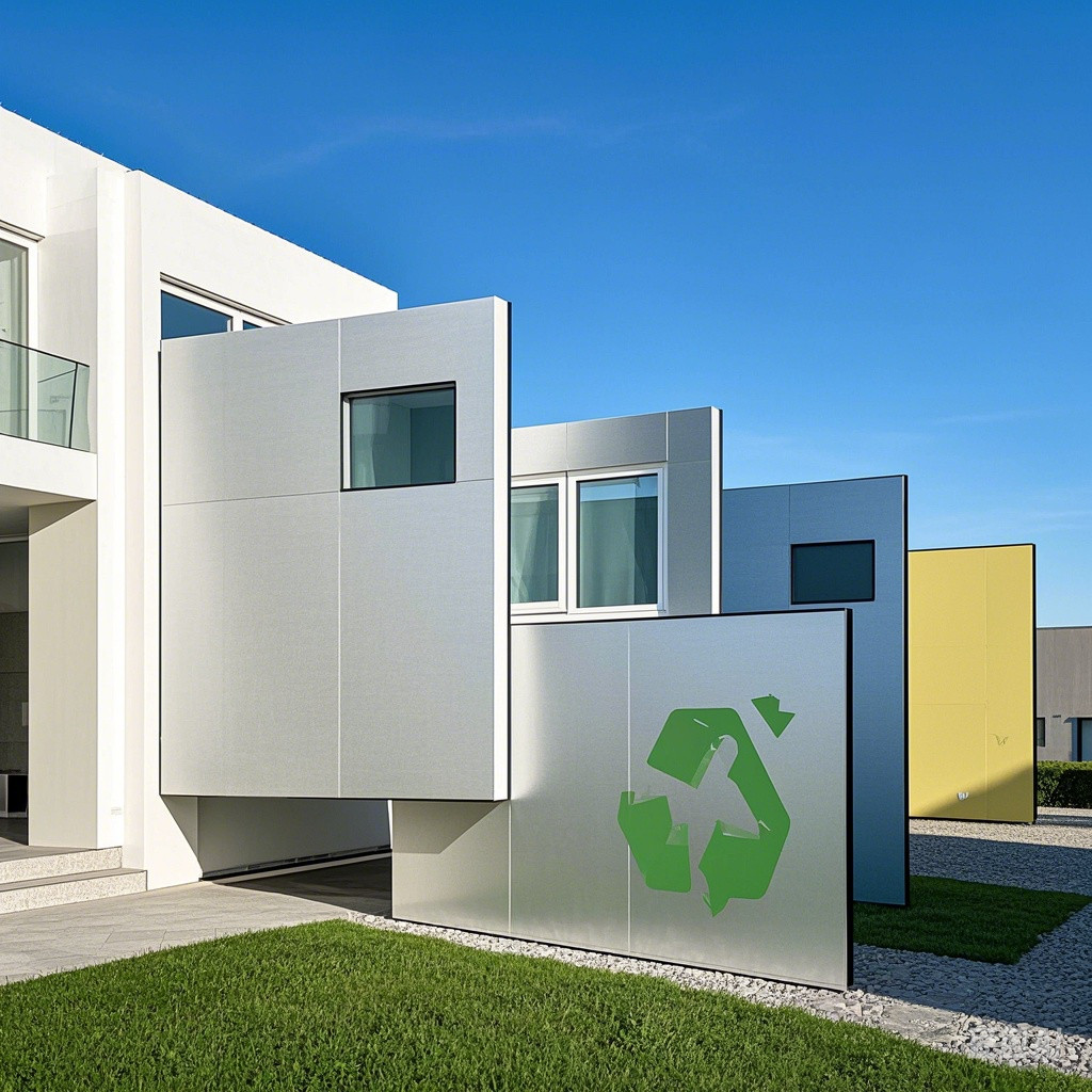 Composit Building Aluminum Composite Panels:A Recycled Green Building Material Model of ...