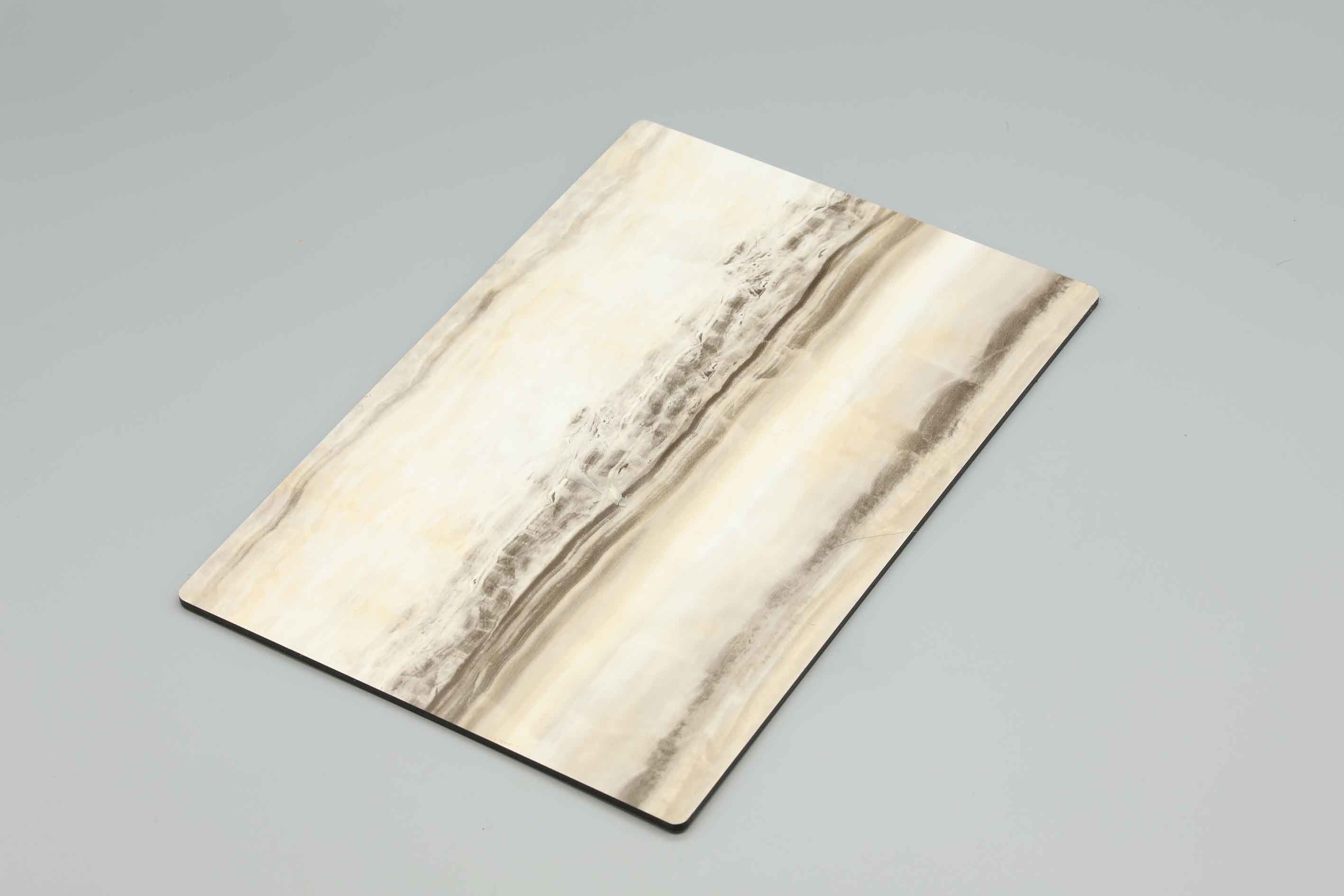 Black Marble ACP Cladding Sheets for Wall Decoration 4MM