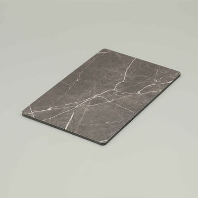 Scratch Resistant Grey Acp Sheet Marble Design Aluminium Panel Board 1.5mm To 8mm
