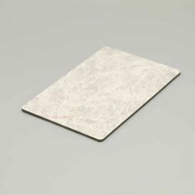 Reflective Cladding Aluminum Composite Panel 0.03mm To 0.6mm Acp Sheet Marble Design