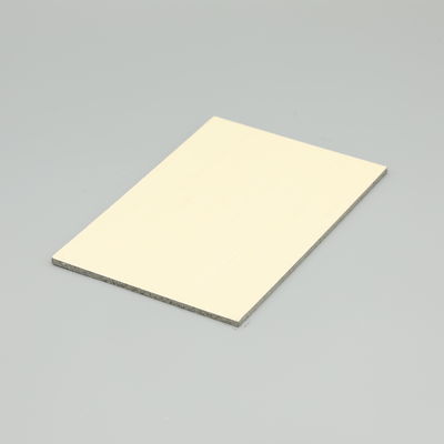 White Color  Aluminum Composite Panel For Construction Building Decoration 4MM 1.22*2.44m