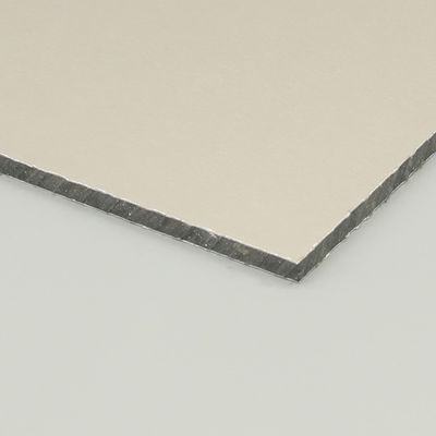 Supplier Normal Gery Aluminum Composite Panel For Construction Building Decoration 4MM 1.22*2.44m