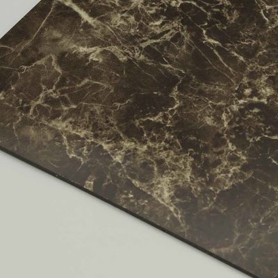 Black Marble Slash Decorated Acp Sheet Exterior Aluminum Composite  Panel For Offices Inside Wall 3mm