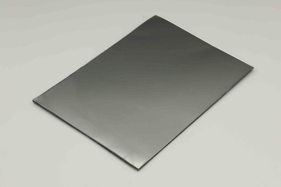 Gray ACP Mirror Finish  Aluminum material with Pvdf Coating aluminum composite board 48 X 96 Inch