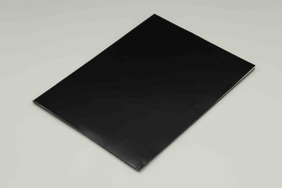Black Mirror Aluminum Composite Panel ACM Panel with Fire Rating B1 UV Resistance and 1.22*2.44m Size