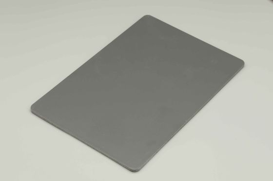 2440mm Dark Gray Anti Scratch aluminum composite panel Exterior Acp Sheet Panel Custom Thickness Acp Cladding For Houses