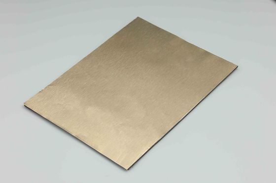 HDPE Brushed Aluminum Composite Panel 4MM 1.22 X 2.44m Pe Aluminium Composite Panel