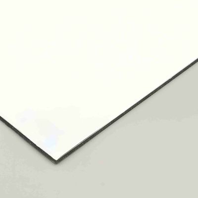 Milky White PE Coated Aluminum Composite Panel 2mm-6mm Interior Wall Cladding ACP Sheet