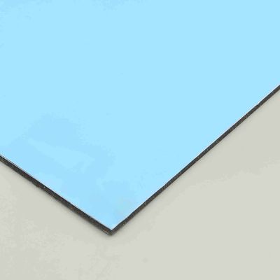 PVDF Sea Blue PE Aluminum Composite Panel 4x8 Sheets 4MM Construction Building Exterior Walls