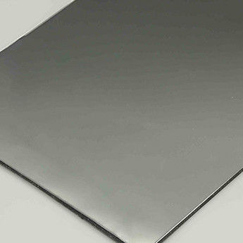 Black Mirror Aluminum Composite Panel 4mm 1220×2440mm PVDF Coated B1 Fire-Retardant ACP Sheet