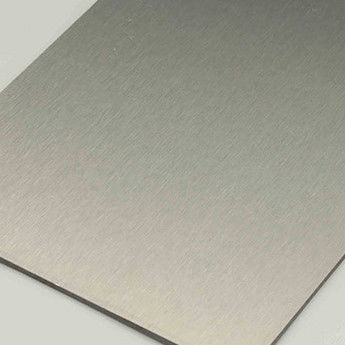 High-Performance Silver Brushed FR ACP | Fire-Retardant Aluminum Composite Panel for Luxury Signage & Facades