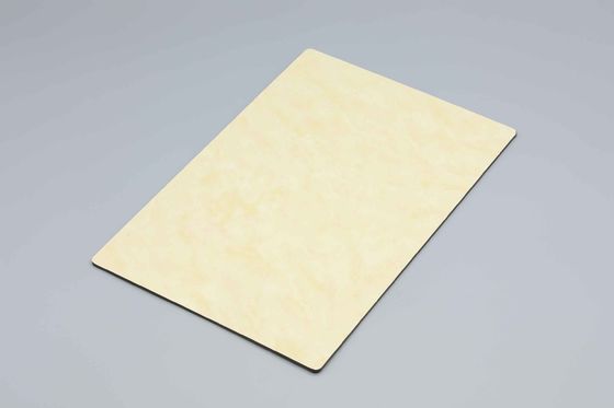1.22*2.44m 3mm Aluminum Composite Panel  Exceptional Exterior Wall Cladding 4MM Stone Texture Scratch-Proof ACM Panels
