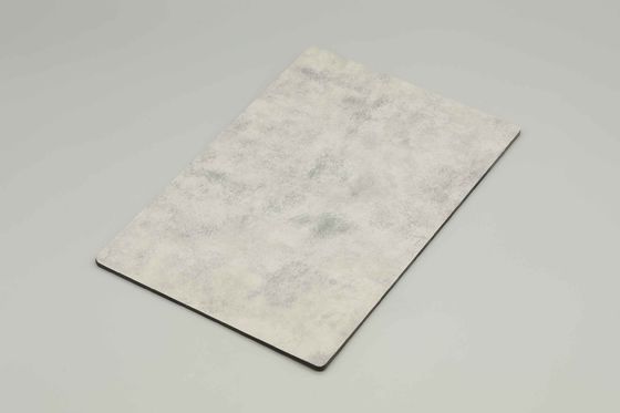 3mm/4mm White Granite Rock Marble ACP | Anti-scratch Aluminum Composite Panel With Easy Installation For Bank & Wall Cladding