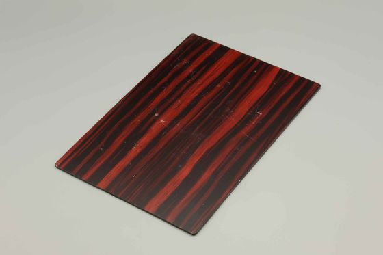 decoration door design for internal wall  Imitation wood grain Aluminum Composite Panel 4MM wall cladding panels