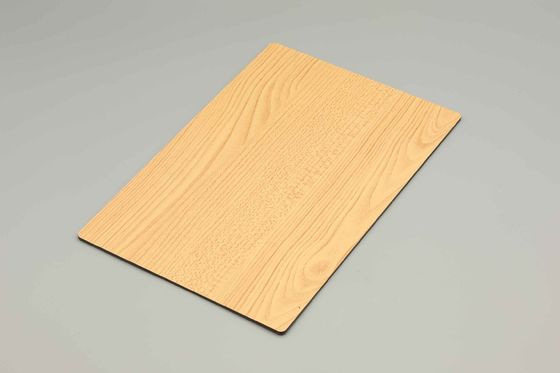 Pe Pvdf Coating Wooden Aluminum Composite Panel 3mm Acp Sheet For Exterior