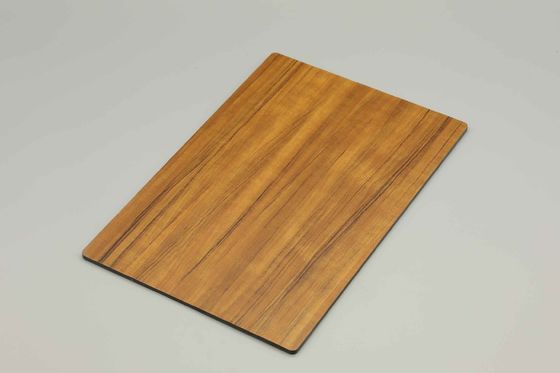 Scratch-resistant Fireproof White Pine Tree wood grain Aluminum Composite Panel 4MM 122*244cm PVDF