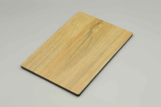 Black Fire Rated  Wall Panel Decoration Pvdf Wooden Aluminum Composite Panel For Exterior Wall Cladding Panel