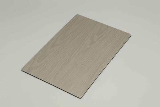 Wood Finish Aluminum Composite Sheet Act Panel 4MM Acm Board With Fire Protection Cladding