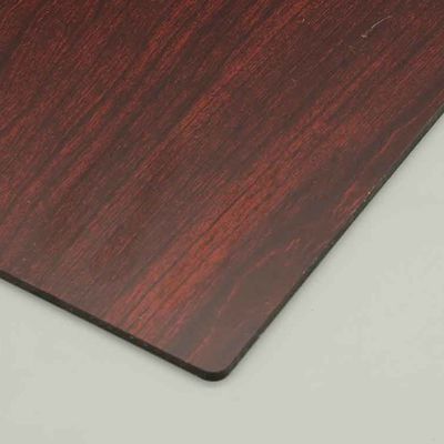 4MM Anti Scratch Fire Retardant PVDF Wooden Acp Paneling Aluminum Composite Panels  For Wall Cladding