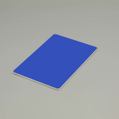 Sea Blue Fireproof B1 Grade Aluminum Panel 3-7mm Acp Sheet Aluminum Composite Panel