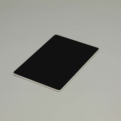 Black B1 Fireproof Aluminum Composite Panel 3mm - 7mm Fire Resistant Acp