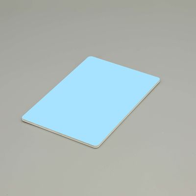 Light Blue Fireproof B1 Grade Aluminum Panel 3-7mm Acp Sheet Aluminum Composite Panel