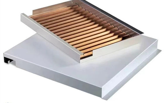 Modern Structures   Anti Static Exterior Aluminum Veneer For Facade Wall  Decorative Durable And Corrosion-Resistant  Perfect
