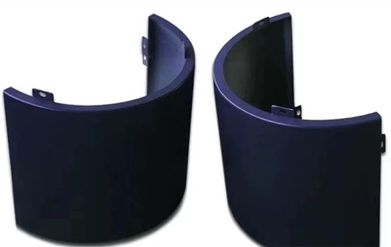 Cover Hood For External Equipment Anti-mulitple Errosion Flower Designs Aluminium Facade Anodized Coated Anti Static Exterior Wall  Installation