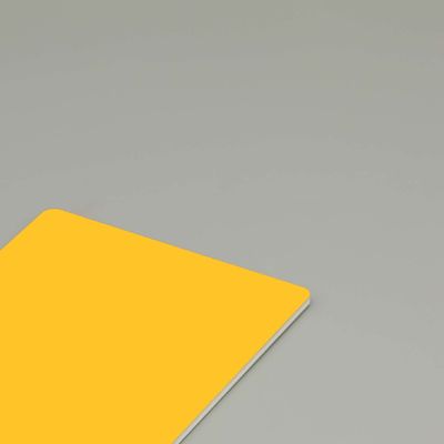 Premium 4mm Ivory PVDF Aluminum Composite Panel for Exterior Curtain Wall Cladding