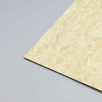 Grey and Black Marble Finish Aluminum Composite Panel (ACP) for Interior & Exterior Wall Cladding - Fireproof & Weatherproof