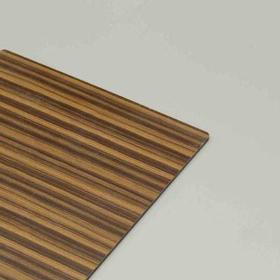 Eco-Friendly Woodgrain Aluminum Composite Panel for Office Facades Outdoor Signage UV-Protected Natural Oak Texture