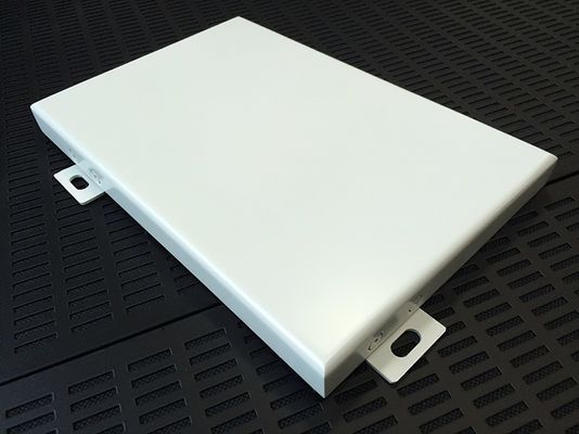 Erosion Resistant Brushed Aluminium Veneer Fluorocarbon Coated Anti Static Exterior Wall Plate