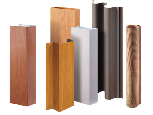 Interior Decor Aluminium Baffle Ceiling U Shape Modern Stylish  Alum Strip Ceiling