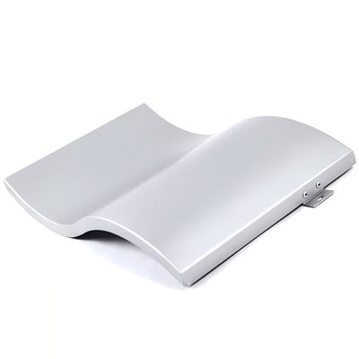 Single Double Curves Aluminum Veneer Curtain Wall Building Facade Hyperbolic Aluminum Panels