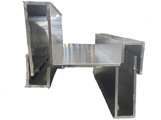 Anti-mulitple Errosion Unconventional Shapes Aluminium Veneer Facade Wall Fluorocarbon Coated Anti Static Exterior Wall