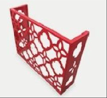 Construction Wall  Anti-mulitple Errosion Unconventional Shapes Aluminium Facade Wall Fluorocarbon Coated Anti Static Exterior Wall  Installation