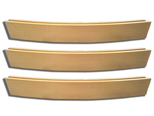 Wooden Grain Type Conventional Panel Aluminium Facade Outside Wall Cladding Fluorocarbon Coated Durability Humid Resistance Flat Surface