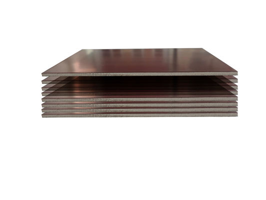 Red Matte Acp  PE Aluminum Composite Panel AA Quality Lightweight Durable Material For Wall Decoration Aluminum Double Skin 0.11mm