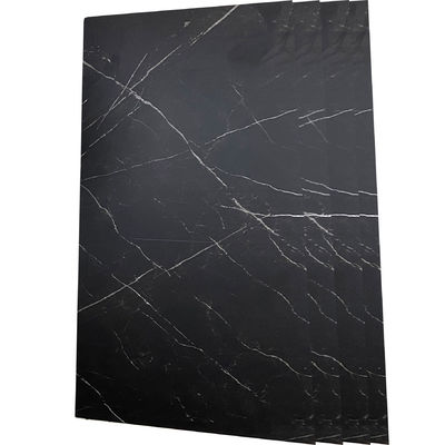 Dark Marble Slash Type Decorated Acp Sheet Interior Facade Acp 4mm Thickness Acp Cladding Building Material Aluminum Thickness  0.43mm Curtainwall