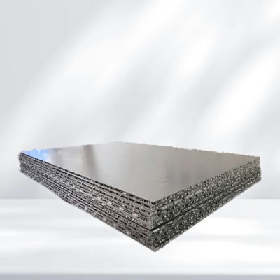 A2 Corrugated Wavy Cross-section Aluminum W-core Panels Deliver Long - Term Solutions For Exterior Wall Decoration. A2 Fire - Safety Classification Ensures Building Protection