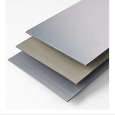 4mm Fireproof PE Acp Aluminium Panel Composite Roof  With Pvdf Coated Used In Facade Cladding  Decorative Wall Panels