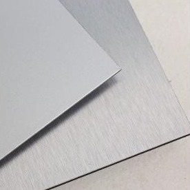 Grey PE Acp Paneling Aluminum Composite Panels For Building Exterior Walls And Interior Wall Paneling 4MM 1.22 X 2.44m