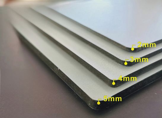 Aluminum Alloy Red Coffee PE Aluminum Composite Panel With Pvdf Coating Acp Easy To Clean Exterior HDPE Coated Roofing Sheet