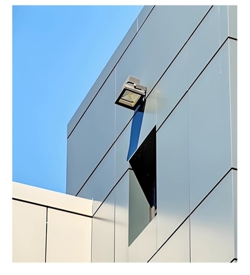 Milky PE Aluminum Composite Panel AA AB Core for building exterior walls