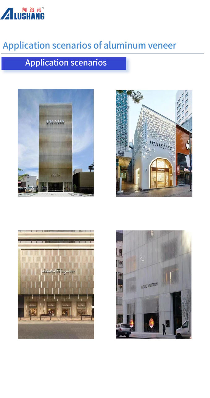 Exterior Cladding ACP Aluminium Composite Panel 1.5*3m Max Dimensions 4-7MM Thickness Variants with Fluorocarbon PVDF Coating Lightweight (10-12kg/㎡) to simplify handling, slashing installation time